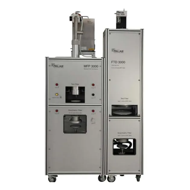 Banc d'essai de performances de filtre PALAS MFP3000