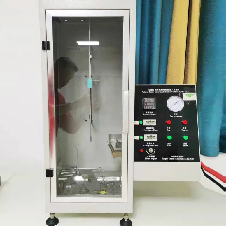 Testeur de performances ignifuges pour tissus YG815B (méthode verticale)